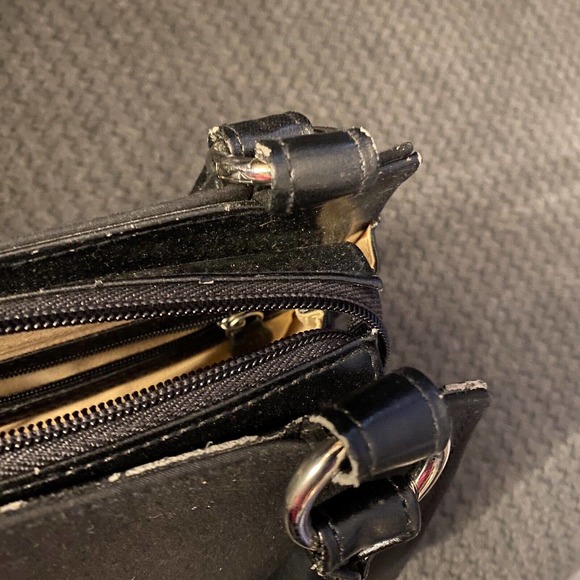 Miche Classic Base Bag Black Strap Retired Handbag Purse With 3 Covers - Picture 5 of 11